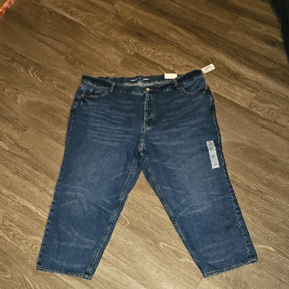 Old Navy NWTS Slouchy Straight leg crop!! Plus sz 22. High Rise